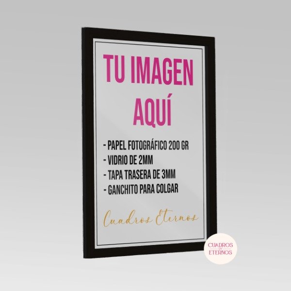 Producto - Cuadro en medida 20x30 con tu fotografía