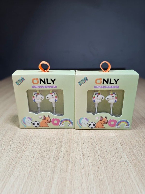 Producto - Auriculares Manos Libres Infantiles ONLY KIDS - Varios diseños
