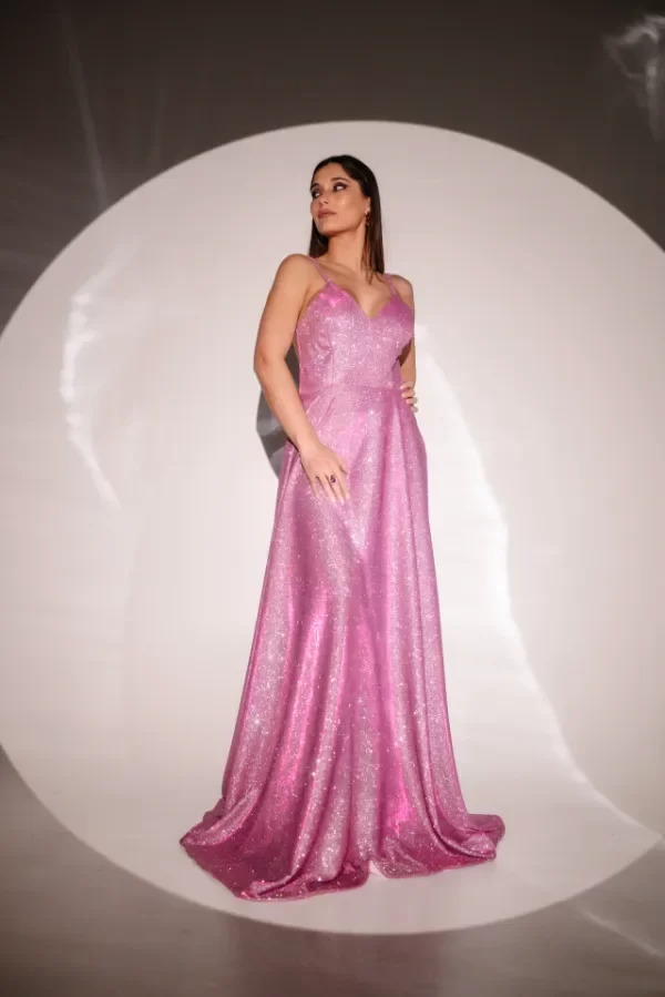 Producto - VESTIDO LUMINE ROSA PASTEL