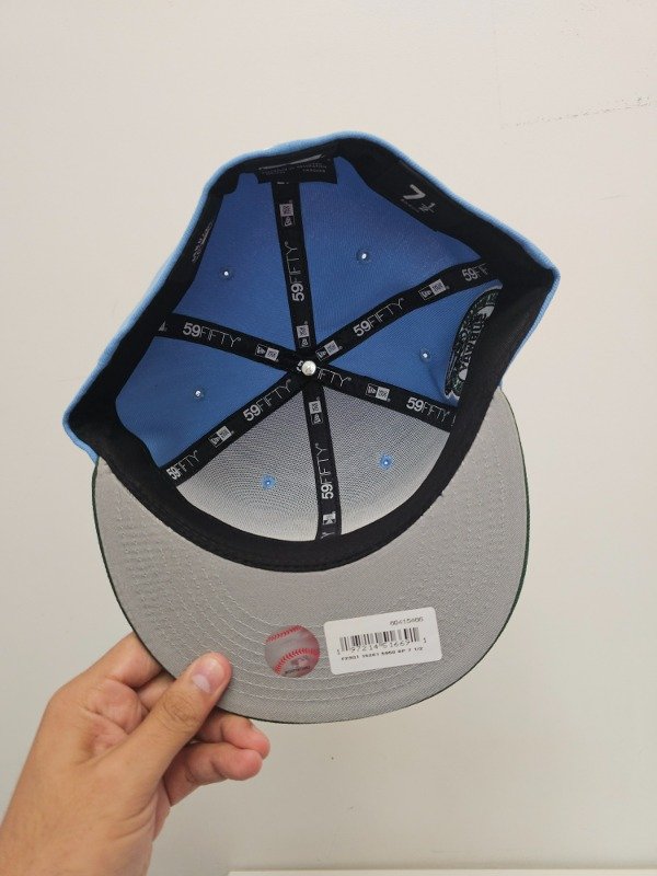 New era 59fifty 7 1/2 New York Yankees subway series 2000 — imagen 4