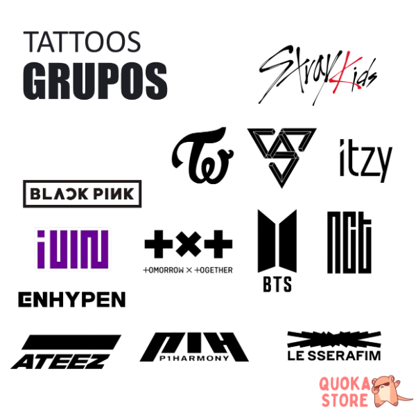 Producto - Tattoos Temporales - GRUPOS