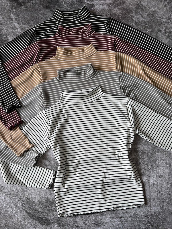 Producto - Polera de morley rayada