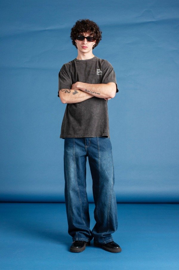 Producto - PANTALON JEAN BAGGY BLUE SKATER