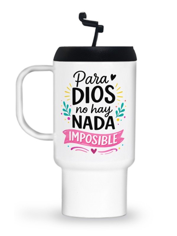Producto - Jarro PARA DIOS NO HAY NADA IMPOSIBLE