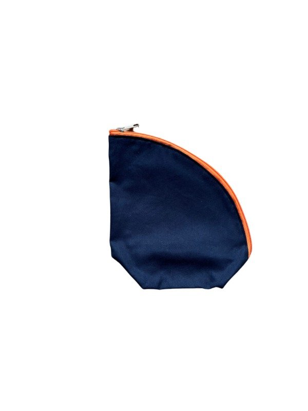 Producto - Porta mate azul cierre naranja