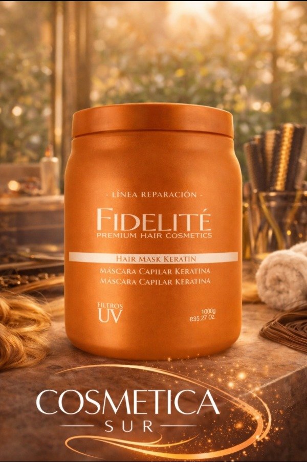 Producto - máscara capilar keratina fidelite  x 1000 grs