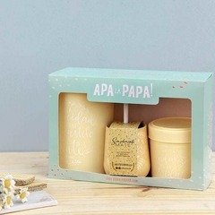 Producto - Set matero tono pastel plástico en caja