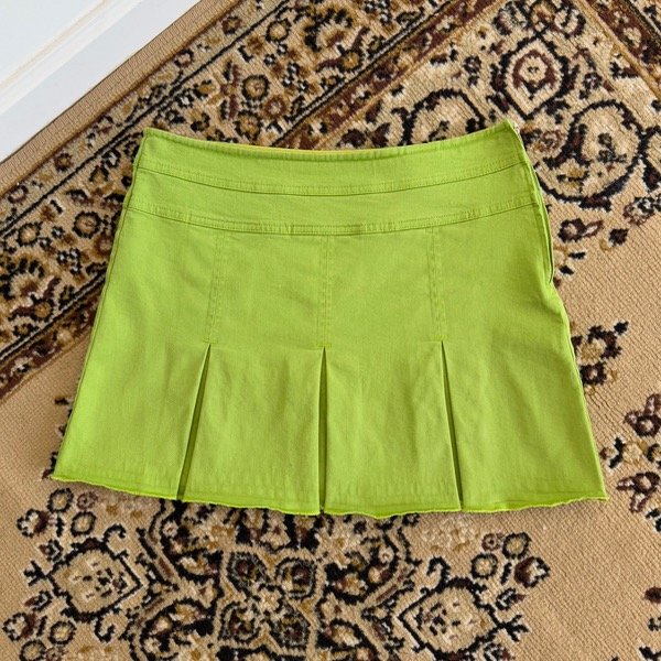 Producto - mini skirt green benetton (36)