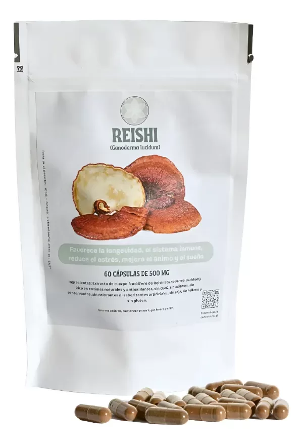 Producto - Reishi - Extracto Concentrado - x60 Cápsulas 500mg