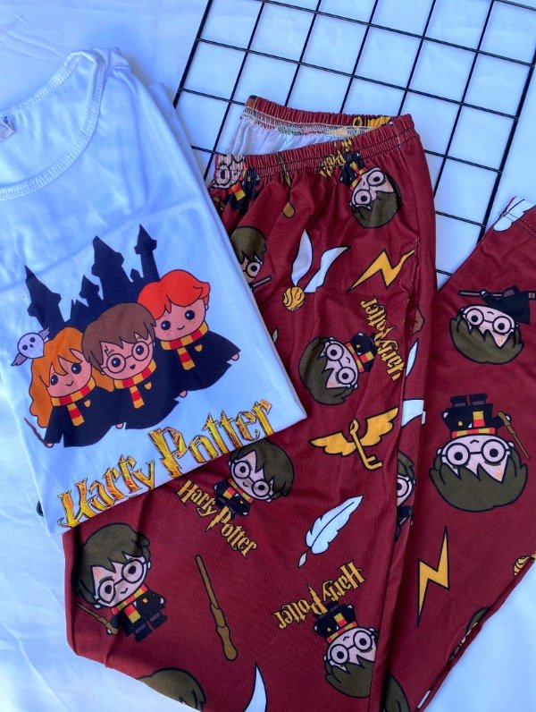 Producto - Pijama unisex mangas cortas - harry potter