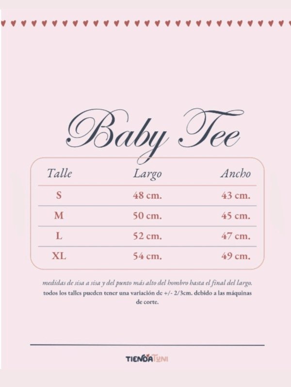 Producto - BABY TEE COMBINADA LICHA - 1