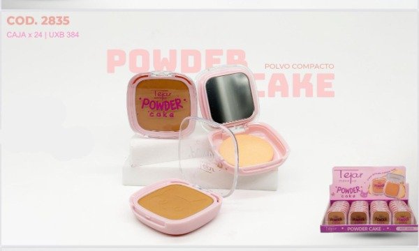 Producto - Polvo compacto Cake + esponja Tejar