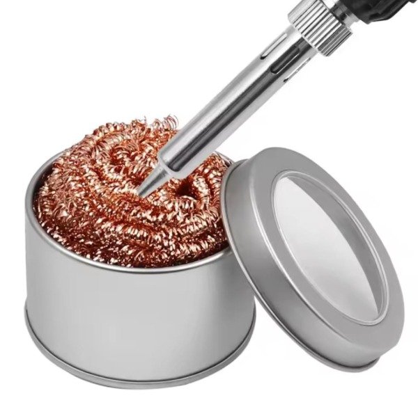 Producto - Limpia Punta Soldador con Viruta de Bronce