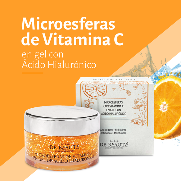 Producto - Microesferas de Vitamina C en gel de Ácido Hialurónico 100 gr