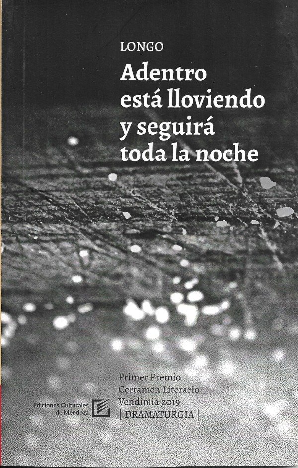 Producto - Adentro está lloviendo y seguirá toda la noche de Pablo Longo