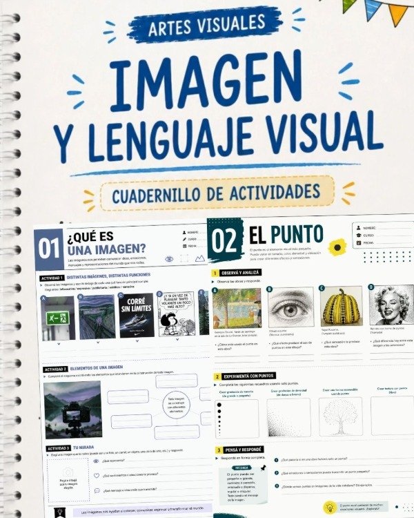 Producto - CUADERNILLO DE ACTIVIDADES -IMAGEN Y LENGUAJE VISUAL