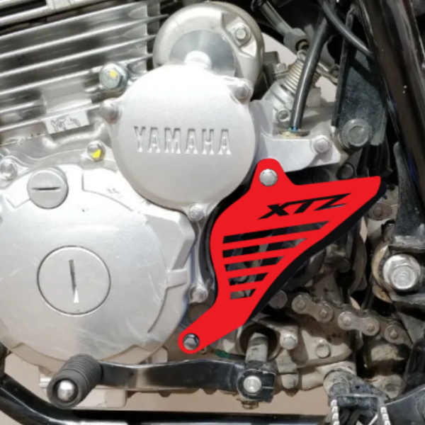Producto - Kit Guia De Cadena Y Cubrepiñón + Llavero Yamaha Xtz 250 - 4