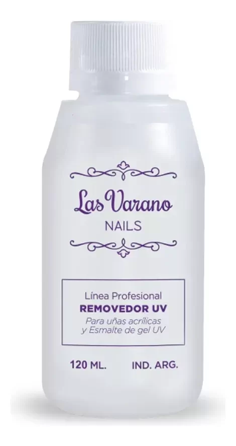 Producto - Removedor UV para uñas acrilicas y gel. Las Varano