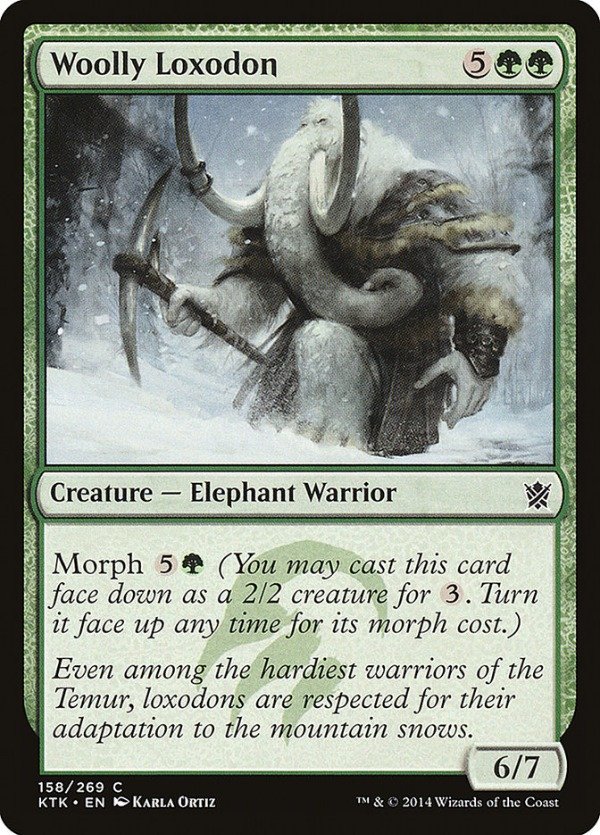 Producto - Woolly Loxodon  Khans of Tarkir