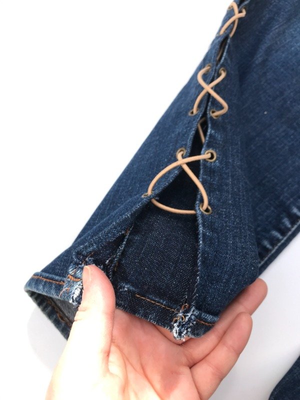 Producto - Eyelet Oxford jeans elastizado - 9
