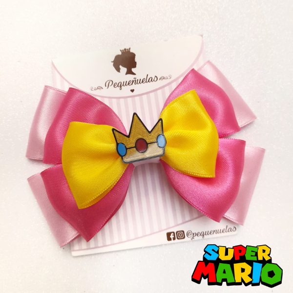 Producto - Maxi Moño Princesa Peach 12 cm