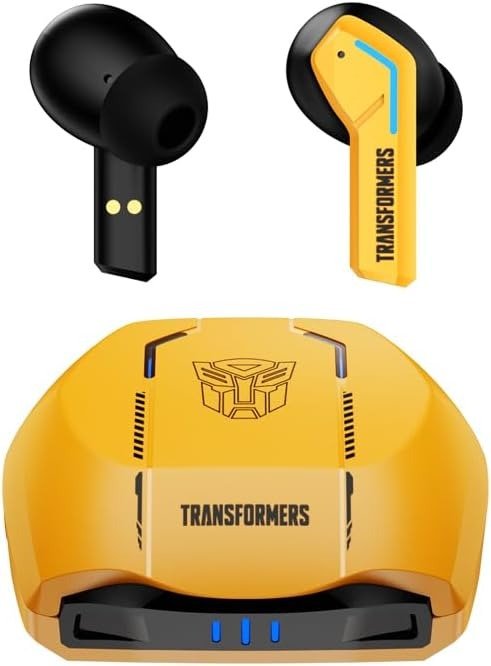 Producto - Auriculares inalambricos Transformers TF-T06 Amarillo/Negro