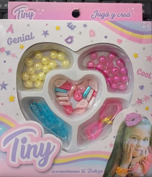 Producto - Set Corazon Para Armar Bijou Pulceras Brazaletes Tiny