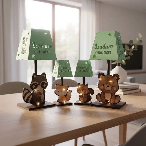 Producto - Centros De Mesa Decorados Nordicos 8u Luces Led - 1