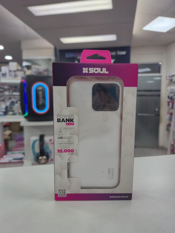 Producto - Power Bank 10.000 mAh Ligth+Type c con Display Soul PBS-QL10000