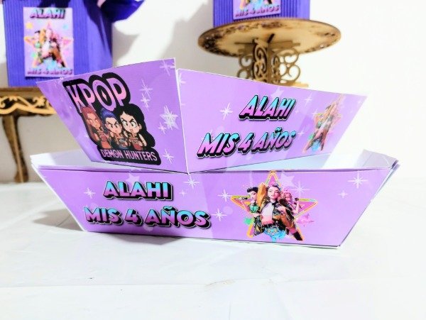 Producto - Bandeja de snack guerreras kpop