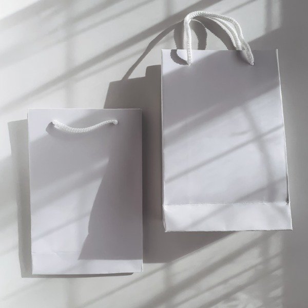 Producto - Bolsas papel BLANCAS 18x12