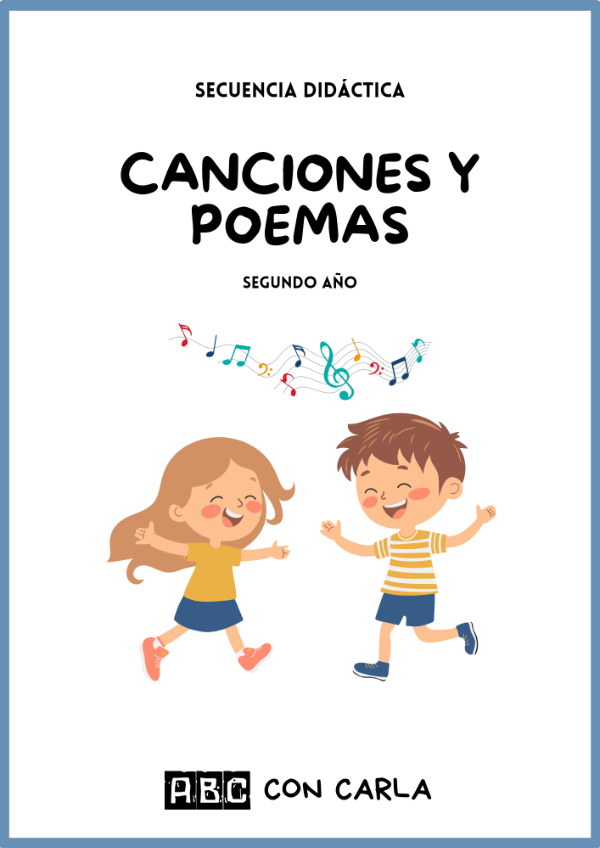 Producto - Secuencia Canciones y poemas- 2do año