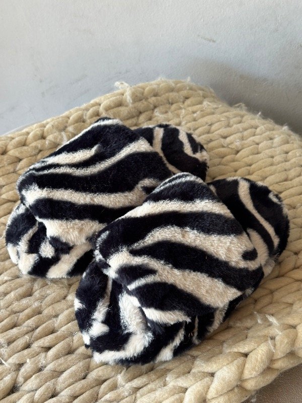 Producto - PANTUFLAS BUNNY CEBRA