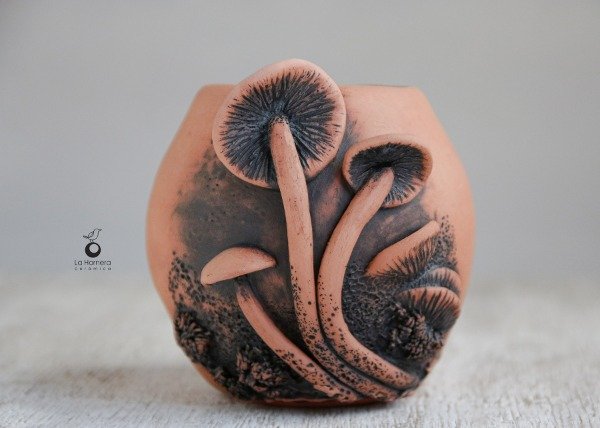 Producto - Vasija Maceta Fungi