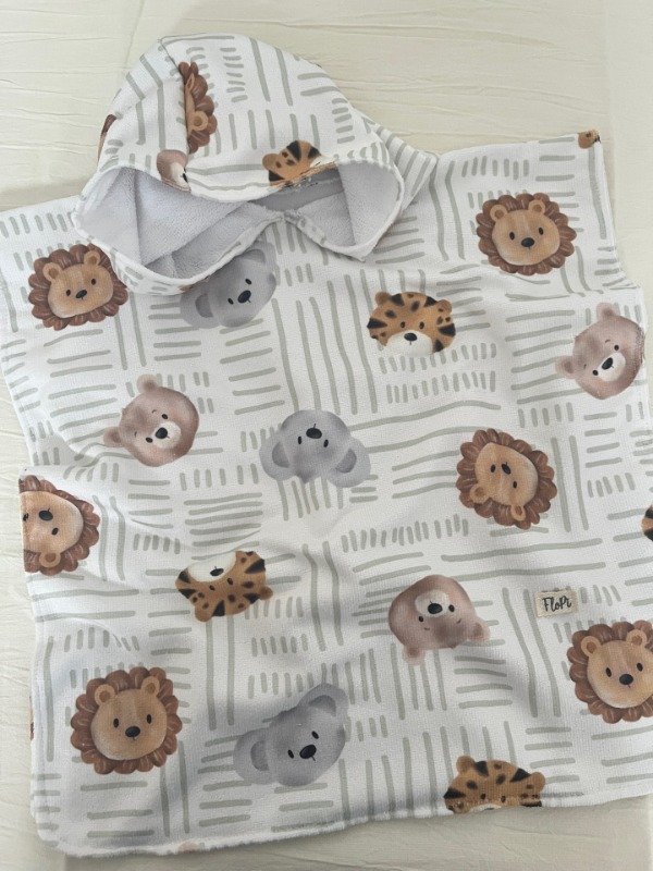 Producto - Poncho toalla caritas