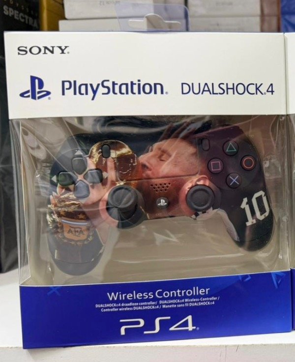 Producto - Joystick Sony Ps4 Messi Campeón del Mundo