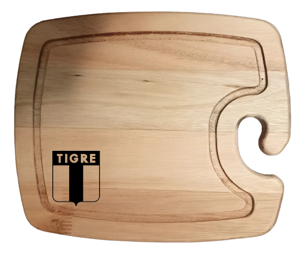 Producto - Tabla de Madera Eucalipto - Futbol - Tigre