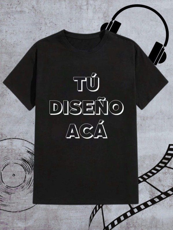 Producto - Remeras Personalizadas, Frente O Espalda