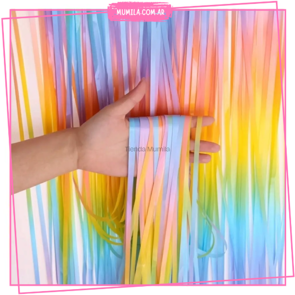 Producto - Cortina multicolor 2mtx1mt