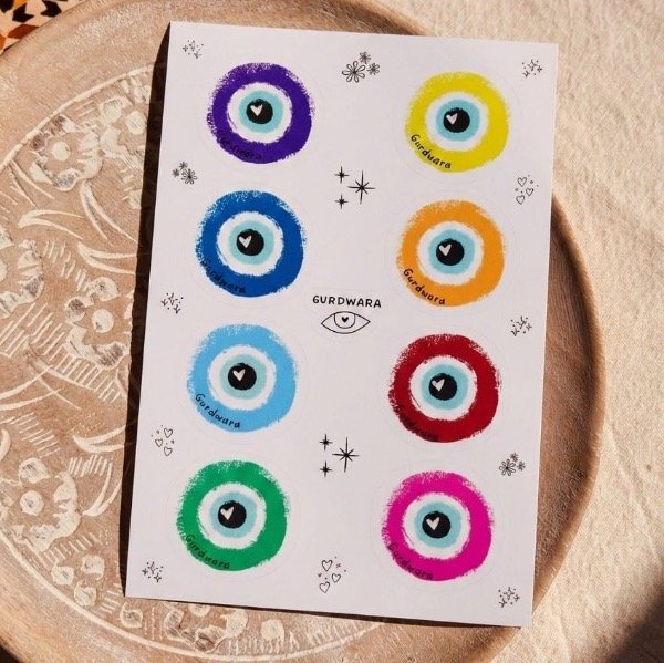 Producto - Plancha de Sticker Equilibrio Relieve