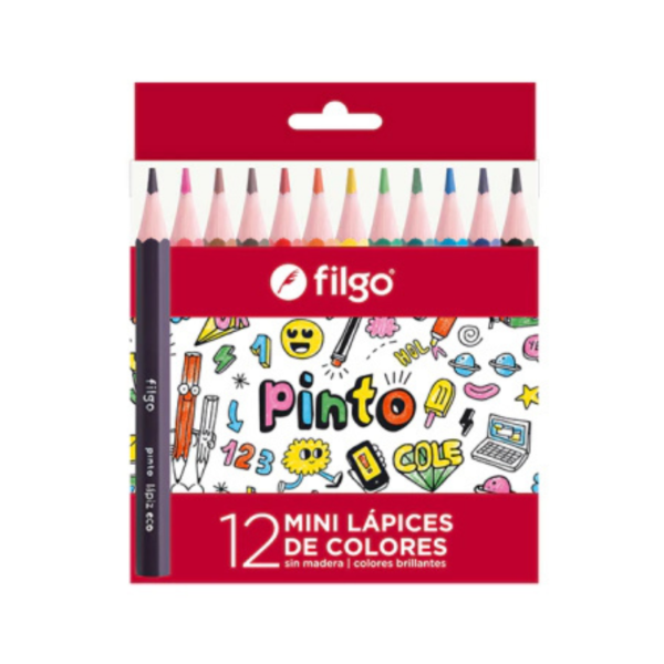 Producto - Lápices de Colores FILGO PINTO MINI 12