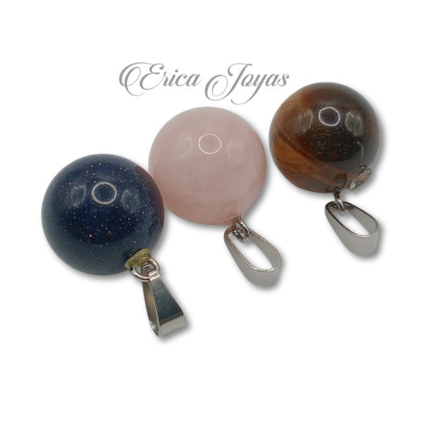 Producto - Dije piedra Esfera (LBPI0004)