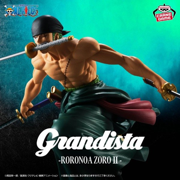 Producto - Figura Original - One Piece Grandista - Roronoa Zoro II