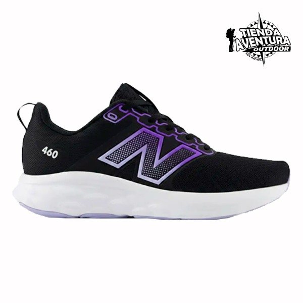 Producto - Zapatilla NEW BALANCE W460 (Negro/Violeta)