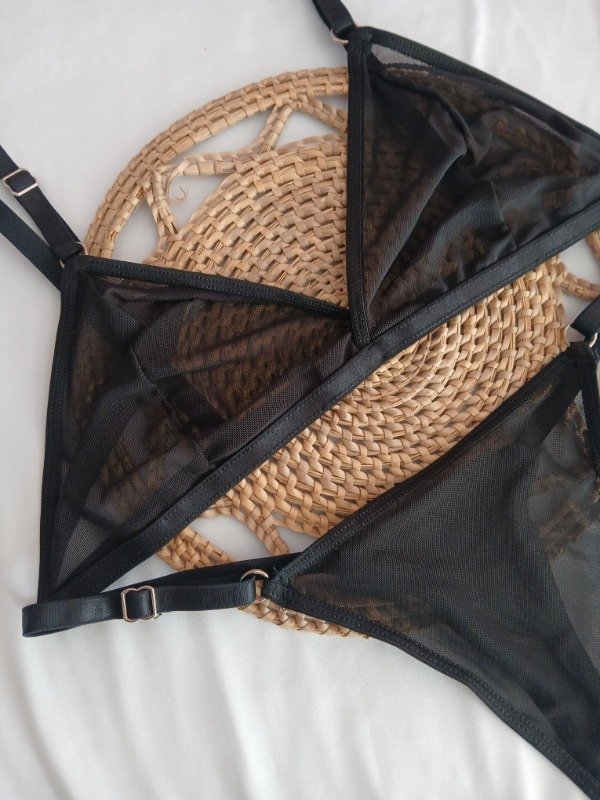 Producto - Conjunto microtul negro T.100