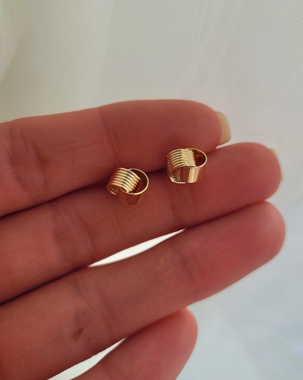 Producto - Aros Nuditos grandes Enchapados en Oro