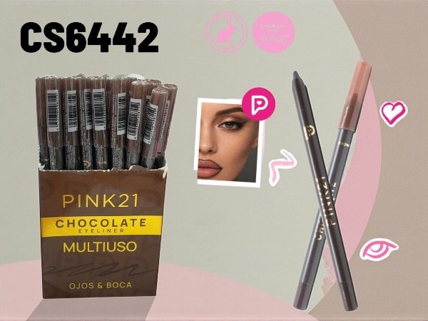 Producto - DELINEADOR DE OJOS Y LABIOS -PINK 21