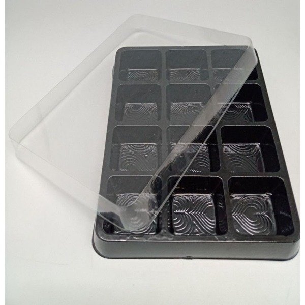 Producto - Caja rectangular para bombones x6 unidades