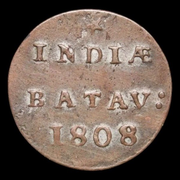 Producto - Indias Holandesas (1808) 1/2 Duit - KM#75