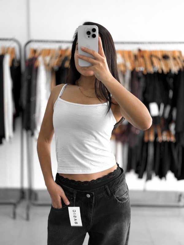 Producto - Top Cleo blanco
